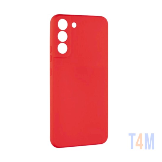 Funda de Silicona para Samsung Galaxy S22 Plus Rojo